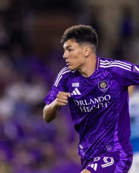 Justin Ellis in a match for Orlando City